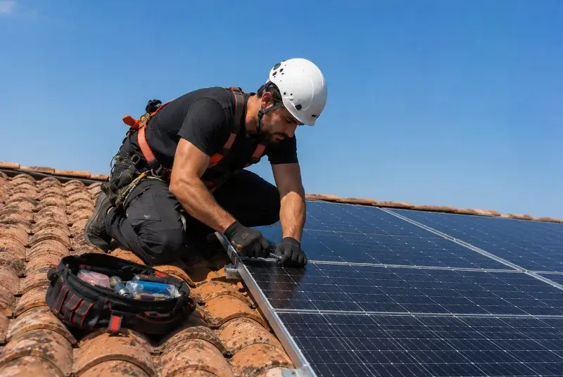 Maintenance et monitoring de panneaux solaires à Saint-Cirgue